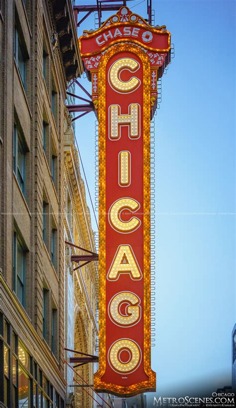 Like her dad, she loves to sing and be on stage. Chicago Theater Sign - MetroScenes.com - Chicago, Illinios ...