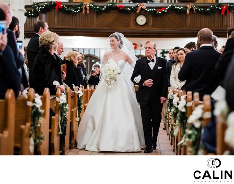 Bride Walks Down The Aisle With Her Father King Edward Hotel Wedding Amazing Photography