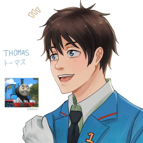 Thomas Human Version Thomas And Friends By Edline02 On Deviantart