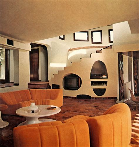Popular Modernism Retro Interior Design Vintage Interior Design 80s