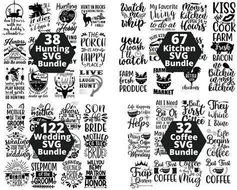 Svg Bundle Svg Bundles Fonts Svg Bundle Svg Files For Etsy