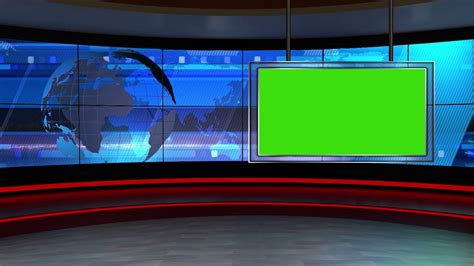 We have years of experience, props, treadmills, turntables, live keyers for your a green screen production can often be misconstrued as a complex proposition; news tv studio set 10 virtual green screen background loop ...