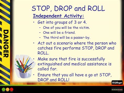Ppt Stop Drop And Roll Powerpoint Presentation Free Download Id