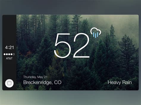 And use digital car keys to unlock and start your car with iphone. CarPlay Weather by Travis Silverman on Dribbble