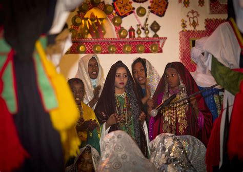 Tuareg Girls In Traditional Dress Ghadames Libya Flickr