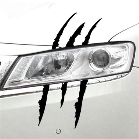 Car Styling Monster Sticker Scratch Stripe Claw Marks Car Stickers Auto