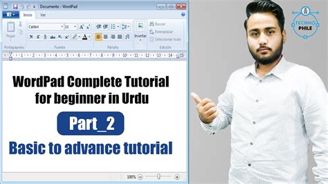 Wordpad Complete Tutorial Part2 For Beginner Free Training In Urdu