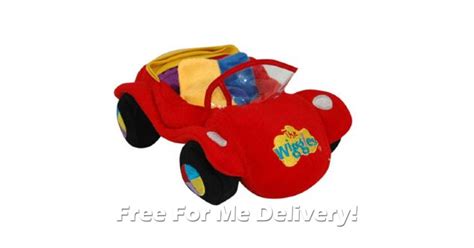 Buy Wiggles Licensed Big Red Car Plush Stuffed Fun T Toy 28cm Online