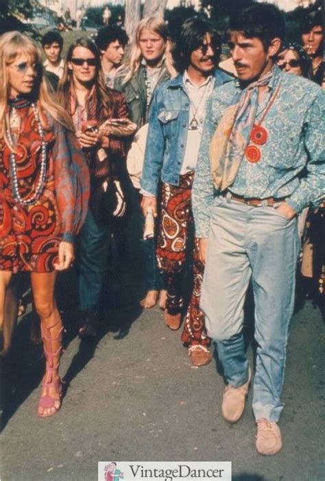 60s Fashion For Hippies Women And Men