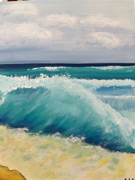 Acrylic Seascape Painting Seascape Paintings Seascape Painting