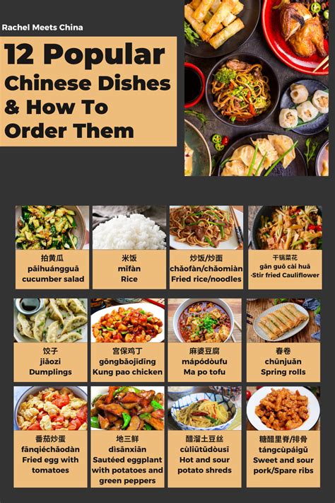 12 Popular Chinese Dishes And How To Order Them In China Rachel Meets China