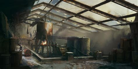 Dying Light 2 Concept Art Scavengers Pool Rdyinglight
