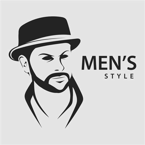 Mens Style Logo 9743109 Vector Art At Vecteezy
