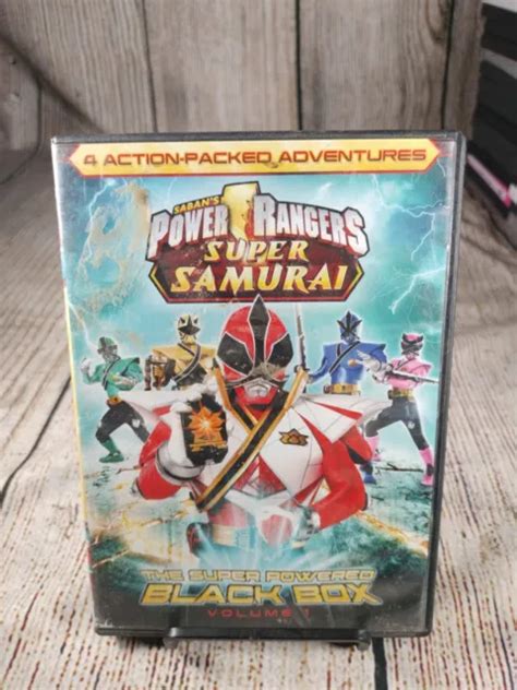POWER RANGERS SUPER Samurai Vol 1 The Super Powered Black Box DVD