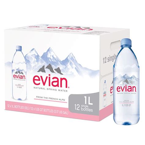 Evian Water Buy Evian Natural Mineral Water 1l Evian Water Also