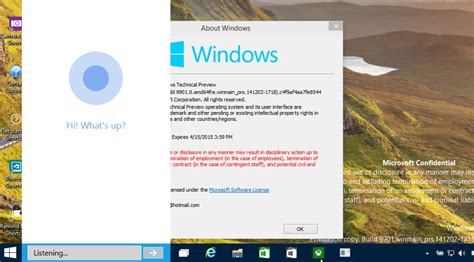 First Look Early Build Of Windows 10 Consumer Preview Features Many