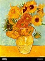Los girasoles de Vincent van Gogh Fotografía de stock - Alamy