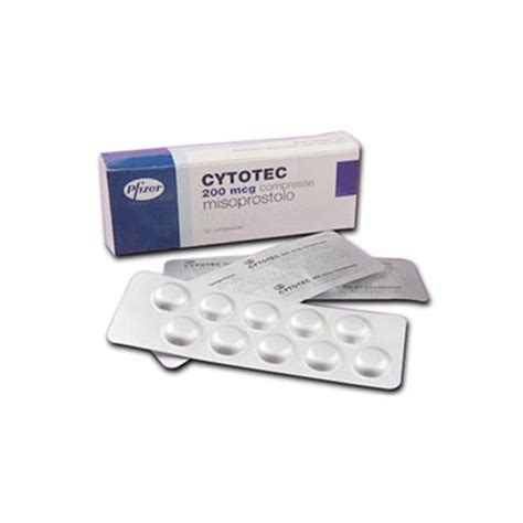 Cytotec Misoprostol 200mcg Tablets Pack Of 60