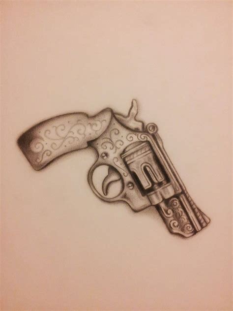 Gun Tattoo Design By Shell31 On Deviantart Drawings And Flash For