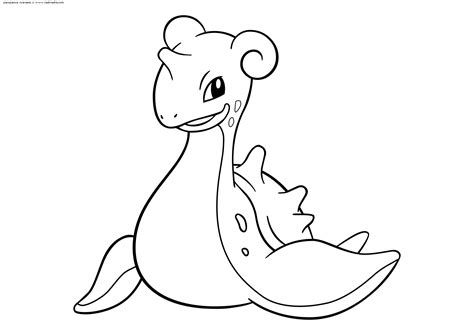 Lapras Coloring Pages Coloring Pages