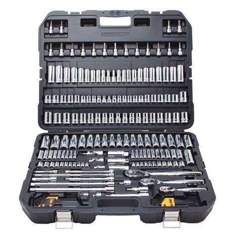 Find complete mechanics tools sets for most repairs in the garage and around the house. DEWALT DWMT75049 192-Piece Mechanics Tool Set (SAE & Metric)