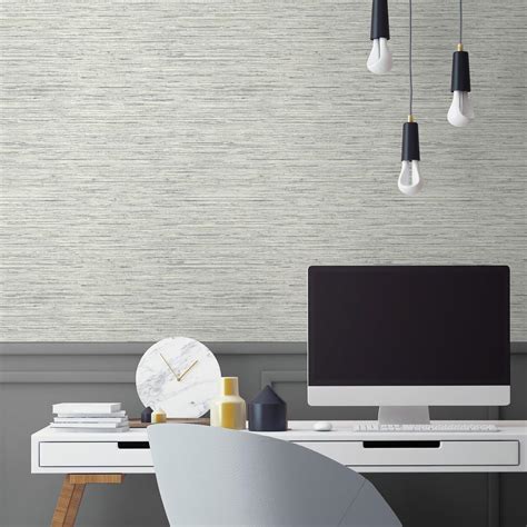 Grasscloth Grey Peel And Stick Wallpaper Peel And Stick Decals The