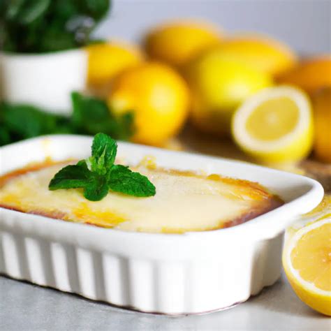 Luscious Lemon Custard A Zesty Twist To Indulge Your Taste Buds