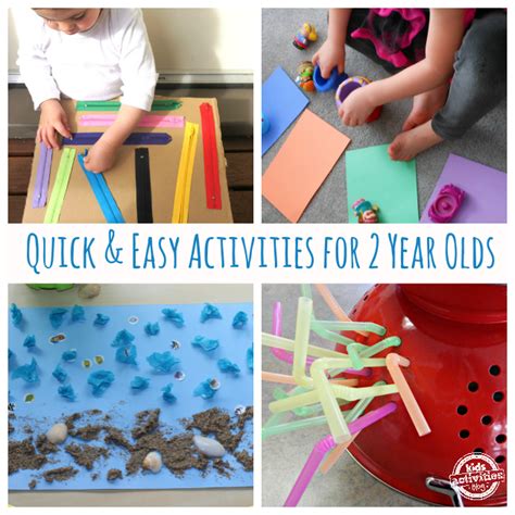 20 Quick And Easy Activities For 2 Year Olds Activities For 2 Year
