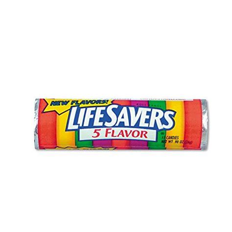 Life Savers Five Flavors Hard Candy 114 Ounce Pack Of 20 Read More