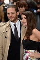 Tom Hardy posed with fiancée Charlotte Riley. | The Dark Knight Rises ...