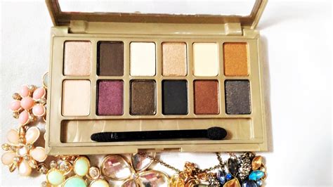 Beauty Beyond Maybelline The K Nudes Palette Review Swatches