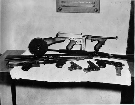 John Dillingers Guns 1935 Guns Organized Crime John