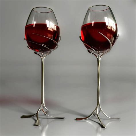 Wineglass Design By Hankins With Pin It Button On Deviantart Funky Wine Glasses Wine Glass