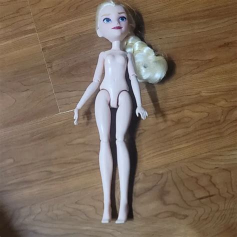 DISNEY FROZEN ELSA Doll Hasbro Nude Articulated 12 00 PicClick