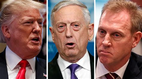 trump claims he fired mattis as his replacement shanahan steps into defense secretary role at