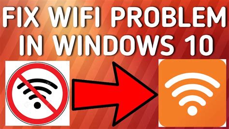 Fix Wifi Problem In Windows 10 Youtube