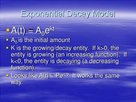 Ppt Exponential Growth And Decay Section 45 Powerpoint Presentation