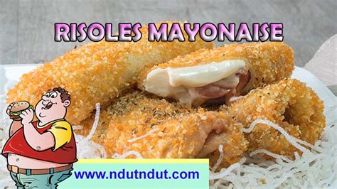 Roti burger, cake, donuts n minipao. Risoles Mayonaise, Resep Kreatif Risoles | Ndut Ndut