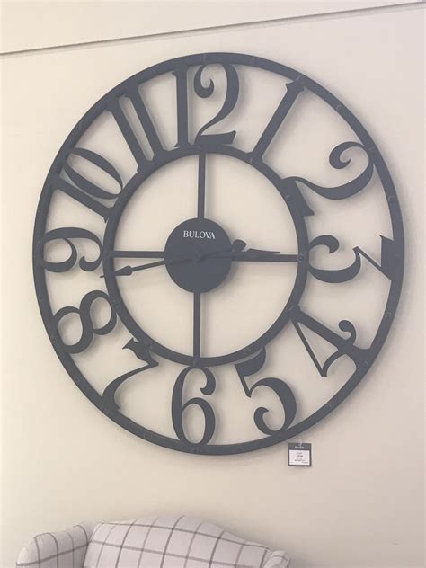 John Lewis Partners Large Roman Numeral Skeleton Wall Clock Black Artofit