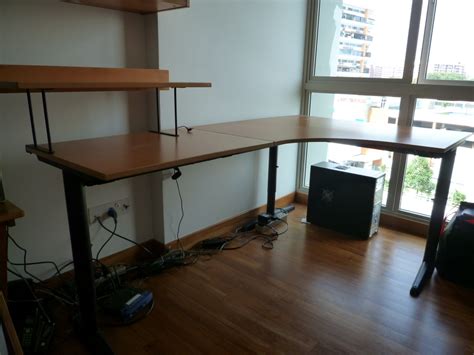 Whether you're working from home, unlocking new game levels or putting in hours at the office,study tables and computer tables are by your side. Zeeto's Singapore Garage Sale: Selling fast : L-Shaped IKEA Study Table in excellent condition.