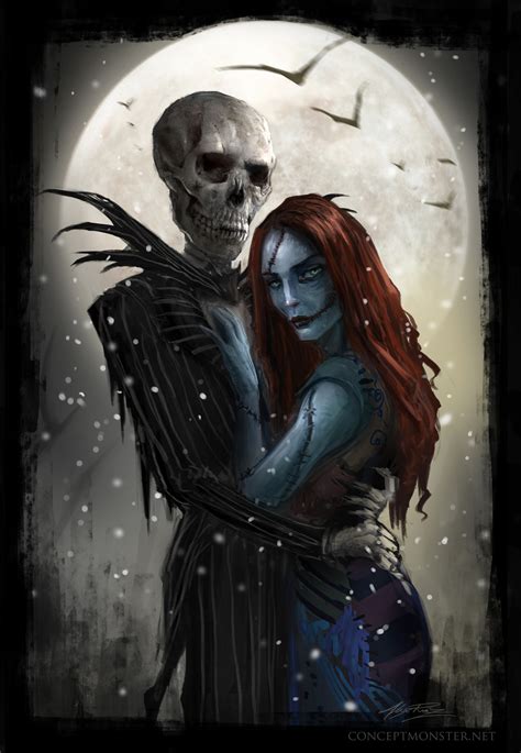 Jack Skellington And Sally Wallpaper Images