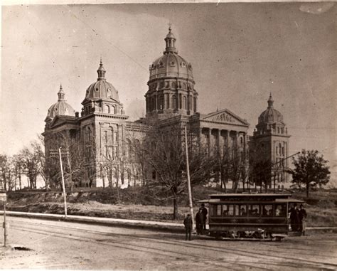 Des Moines State Capitol Completed 1887 Des Moines Iowa The Monks