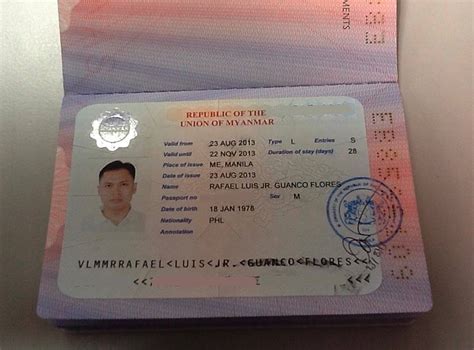 All visitors must hold a passport valid for at least 6 months. Visa-Free Travel Extension By Myanmar