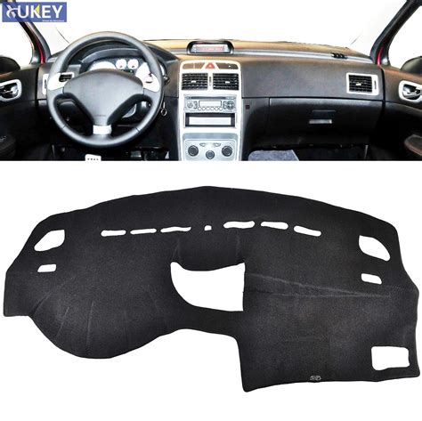 Xukey Dashboard Cover Fit For Peugeot 307 Dashmat Dash Mat Pad Sun