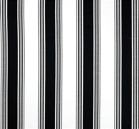 Classic Black And White Stripe Home Decor Fabric By By Cottoncircle