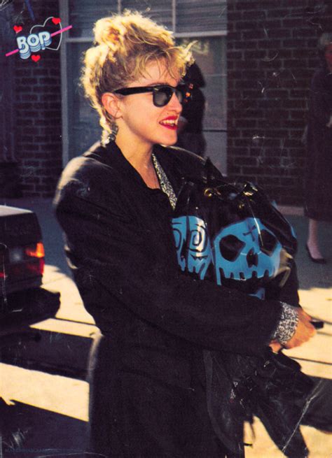 pud whacker s madonna scrapbook madonna leaving workout 1985