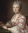 Lady, thought to be Madame de Pompadour by François-Hubert Drouais ...
