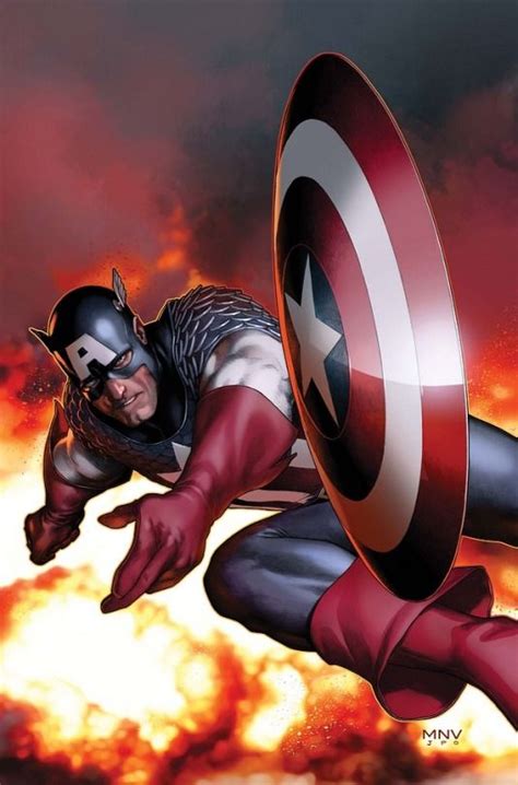 Steve Mcniven Captain America Captain America Comic Superhero
