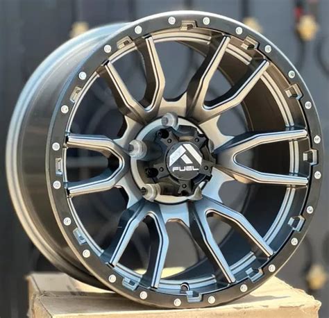 Rines Tipo Fuel 17x9 5 1397 Ford Ram F150 Y Mas 2piezas Cuotas Sin