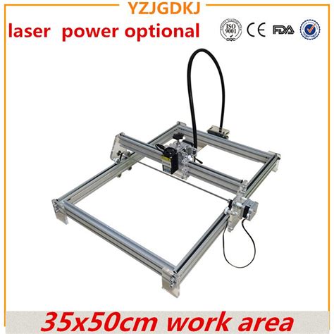 Only bule 5500mw and 15w laser can engrave stainless steel and can cut 3mm cork board ! 35cm * 50cm, large DIY laser engraving machine, diy ...